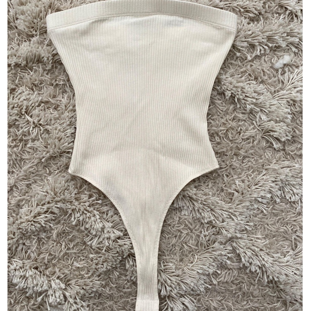 Cotton candy LA strapless body suit